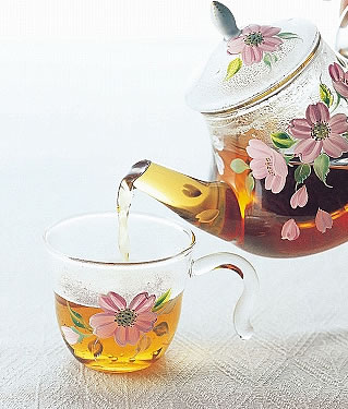 cherry bloosom plate set